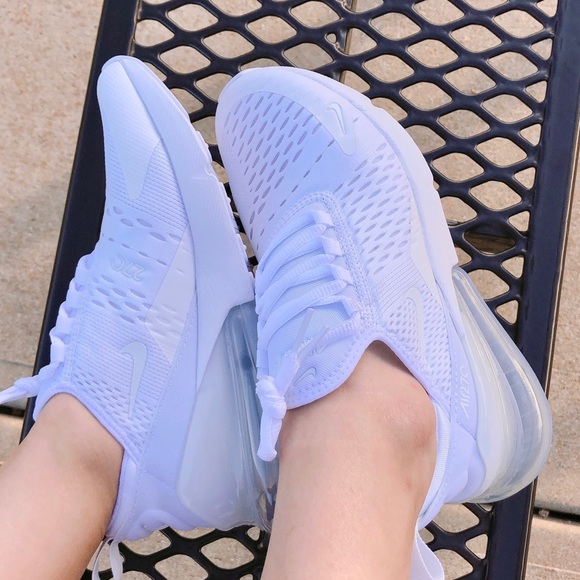 AirMax 270 white/metallic women’s size - Picture 5 of 8